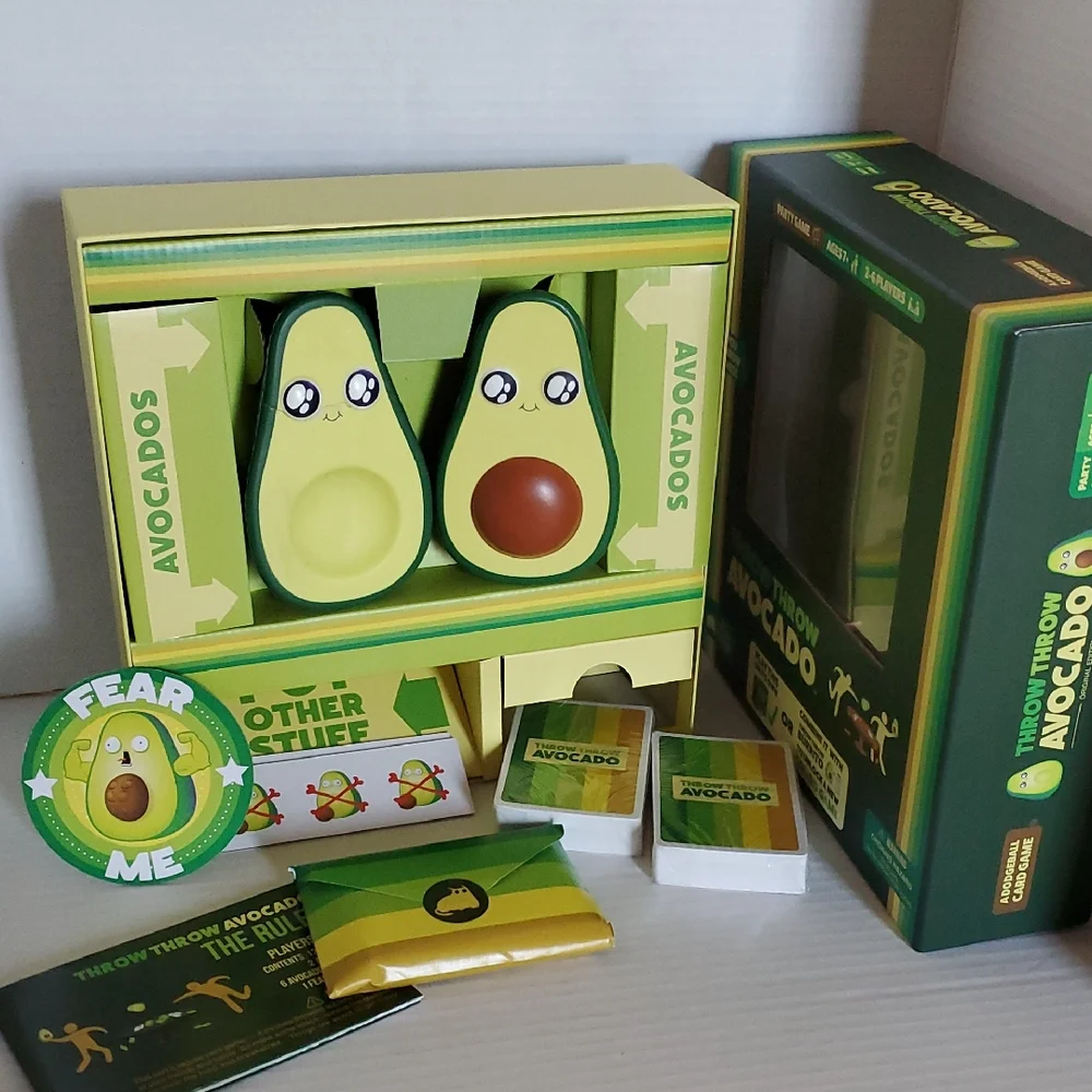Throw Throw Avocado Family Game Exploding Kittens Throw Throw Burrito
